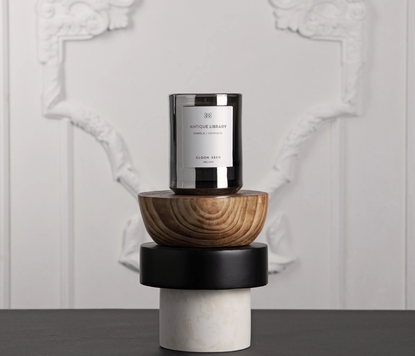 Antique Library Candle