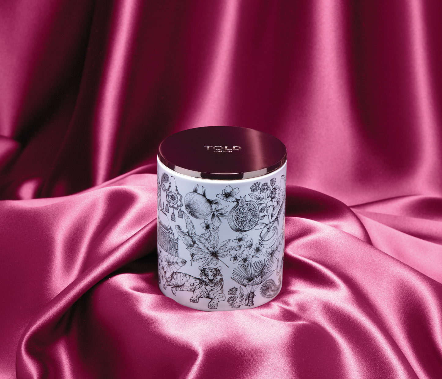 Night Blooms, India Candle