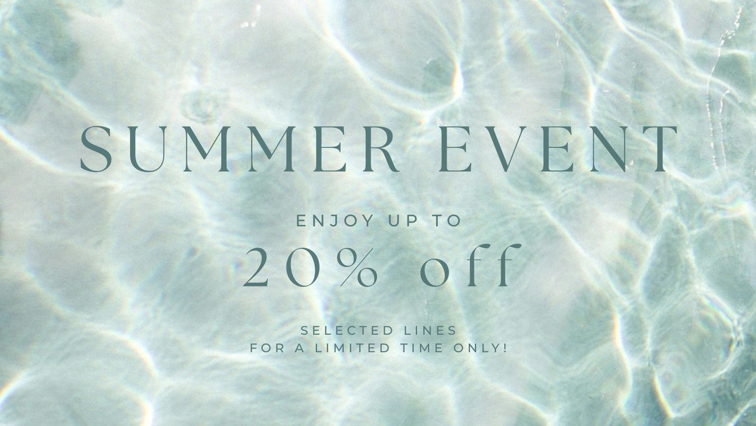 Summer Fragrance Event Collection Banner