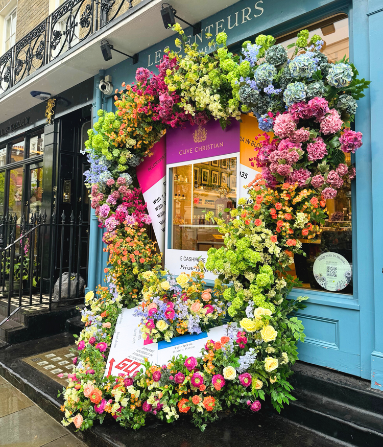 Our Belgravia in Bloom window
