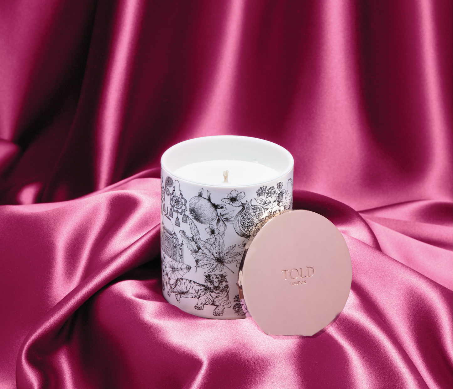 Night Blooms, India Candle