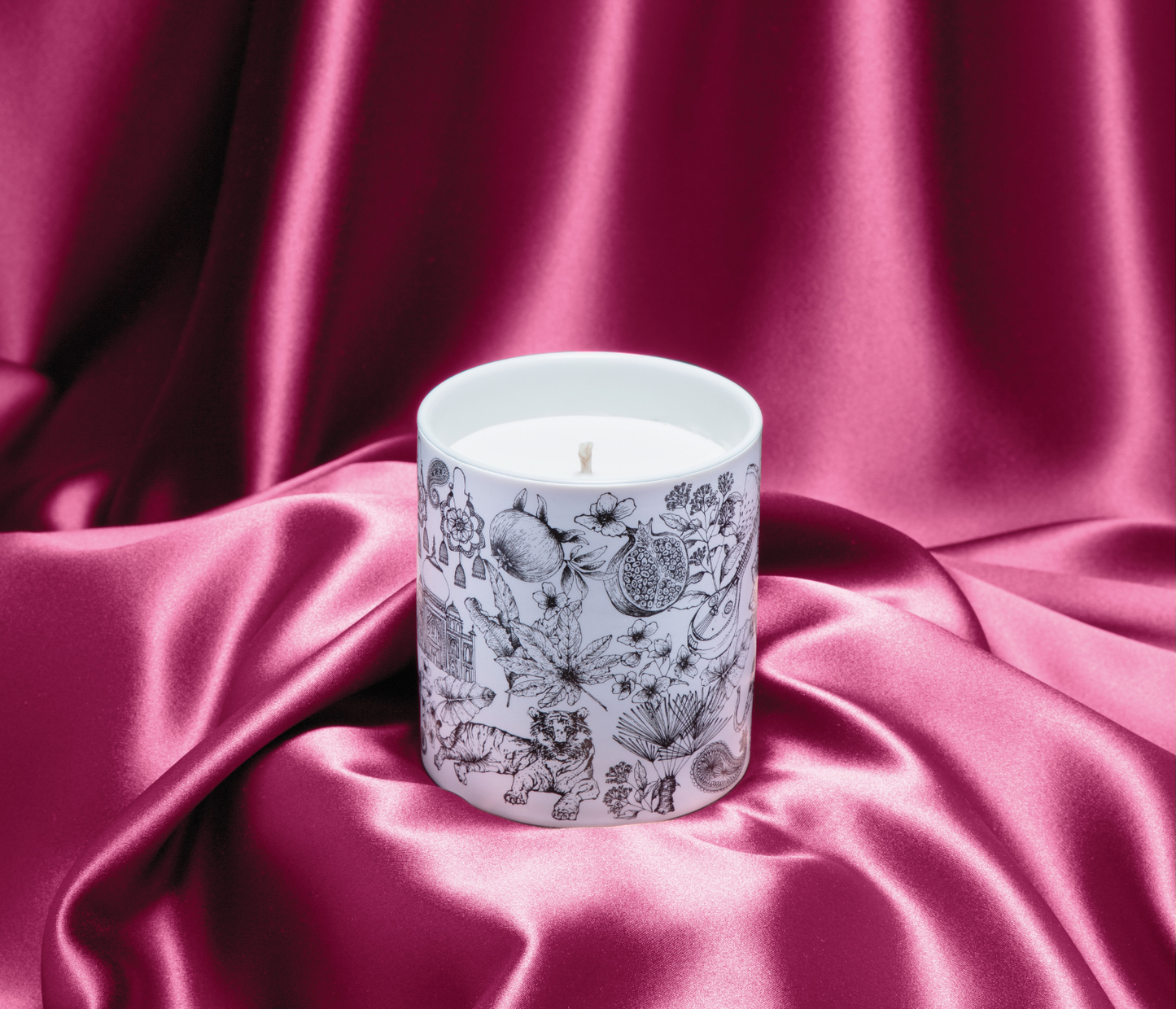Night Blooms, India Candle