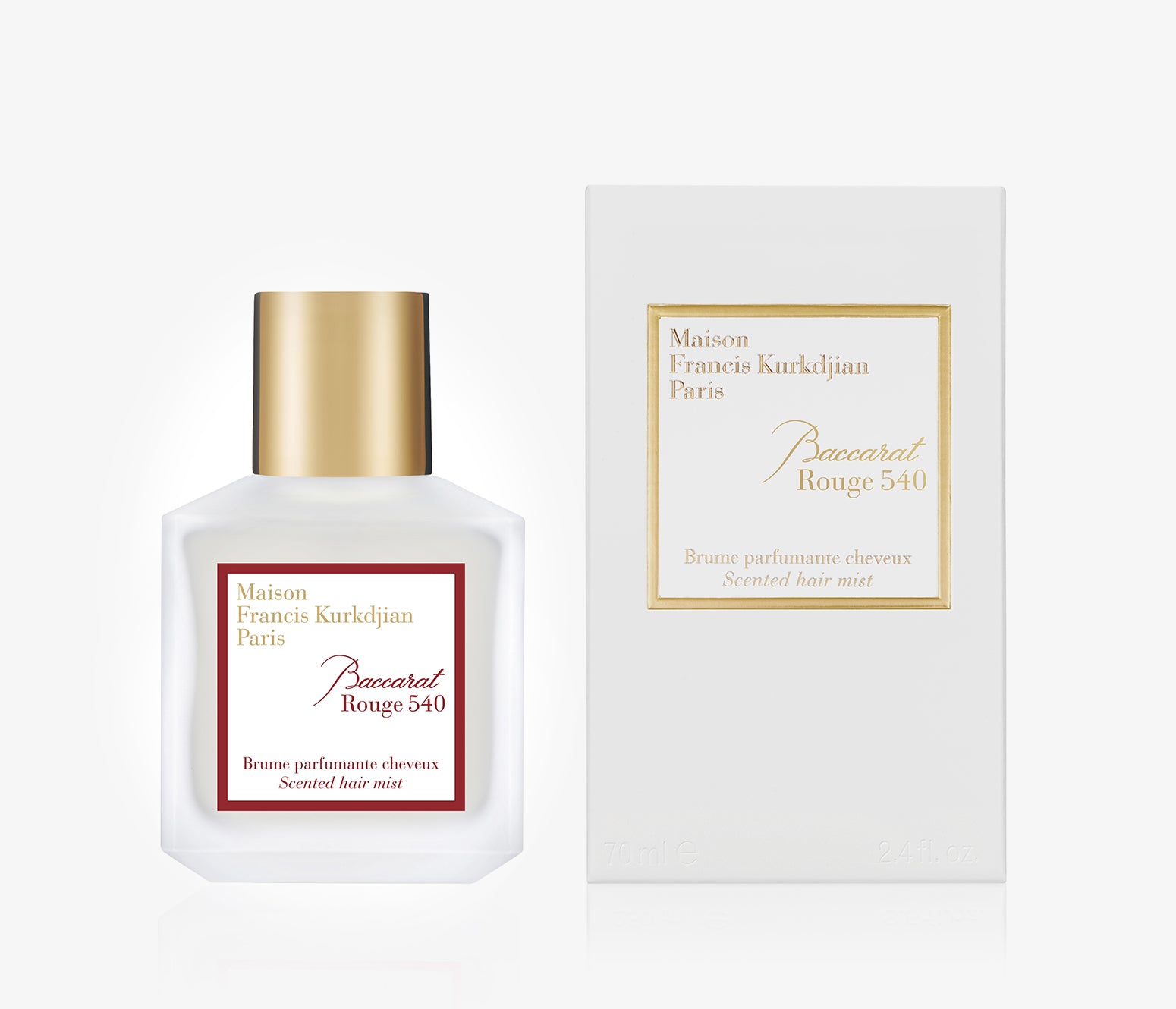 Maison Francis Kurkdjian - Baccarat Rouge 540 Hair Mist - 70ml - BLR001 - product image - Hair Mist - Les Senteurs